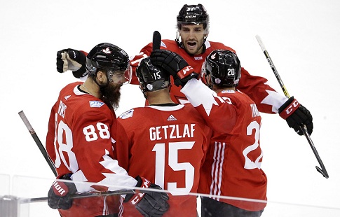 Сборная Канады обыграла команду США в матче Кубка мира по хоккею