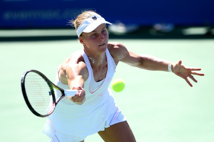 Самсонова вышла в третий круг US Open, обыграв прошлогоднюю финалистку.