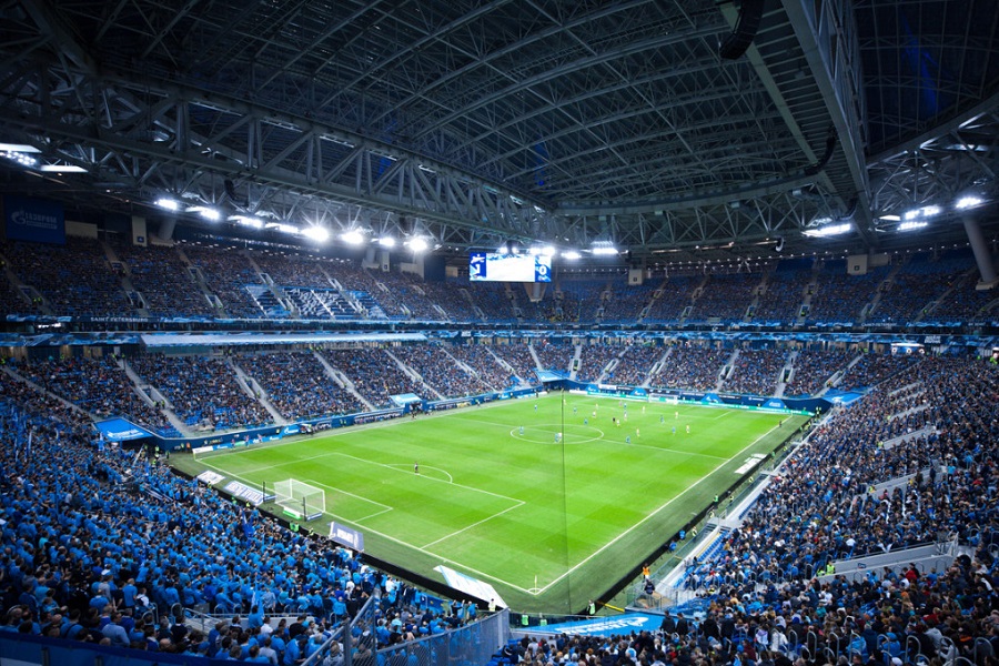 Более 30 тысяч человек присутствуют на матче Зенит  Динамо без Fan ID