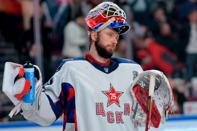 Вратарь ЦСКА Федотов ответил на вопрос о возможном переезде в НХЛ