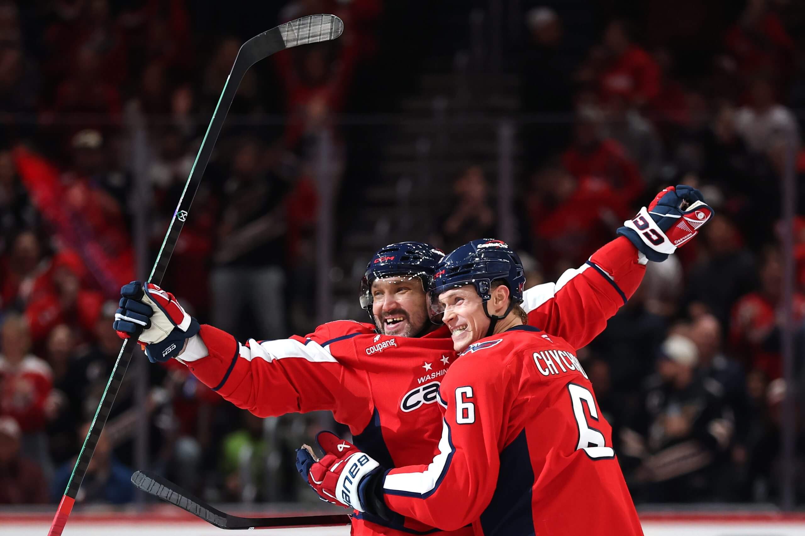 Александр Овечкин добрался до отметки в 1800 очков в НХЛ