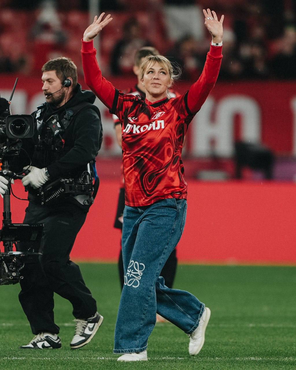 Анастасия Павлюченкова, источник: телеграм-канал ФК "Спартак" (Москва)