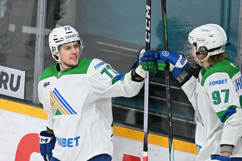 Хоккеисты "Салавата Юлаева"