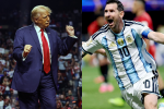 Дональд Трамп и Лионель Месси