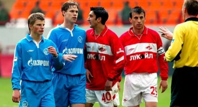 Спартак - Зенит, Радимов с Арщавиным