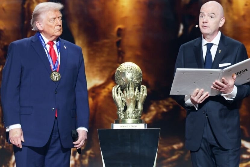 Дональд Трамп и Джанни Инфантино