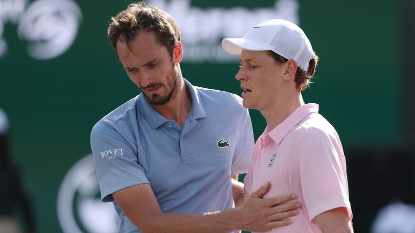 Даниил Медведев и Янник Синнер