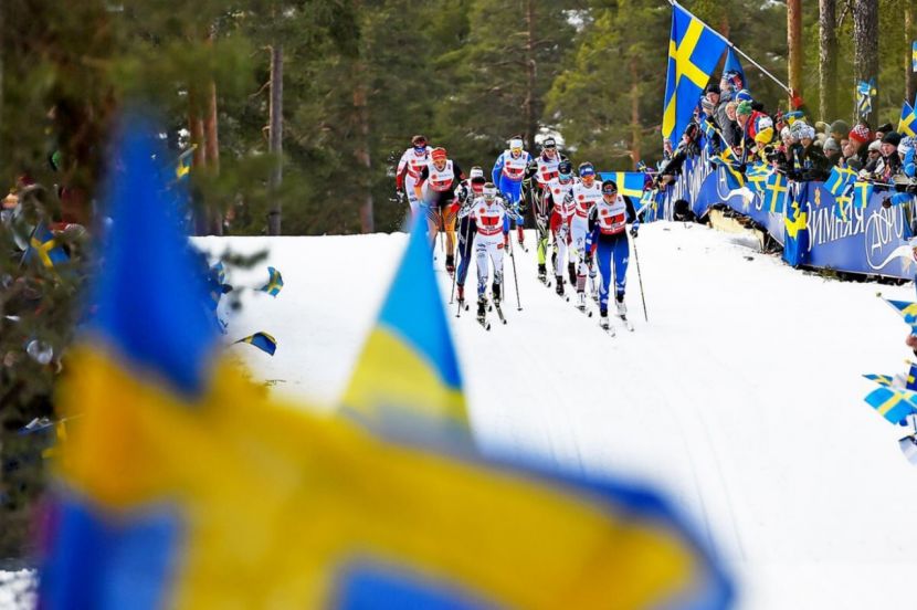 Лыжи в Швеции