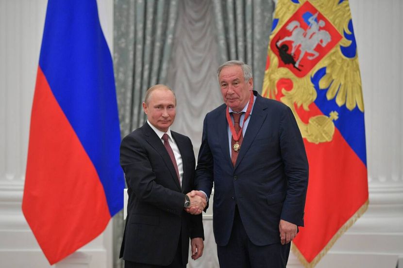 Владимир Путин и Шамиль Тарпищев