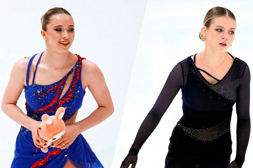 Камила Валиева и Александра Трусова