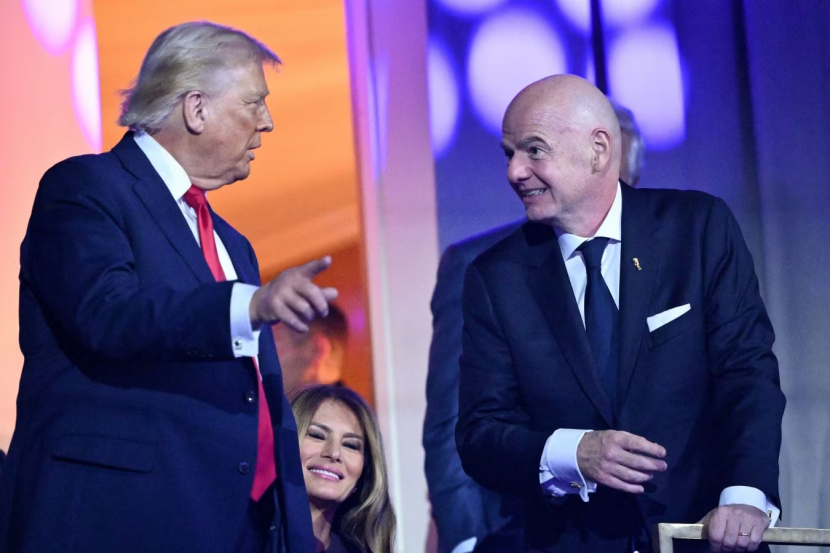 Трамп и Инфантино