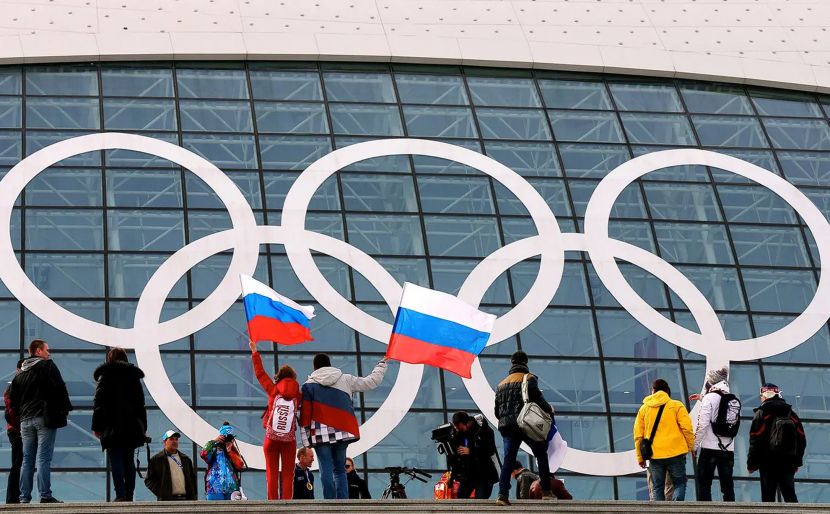 Россия Олимпиада флаг