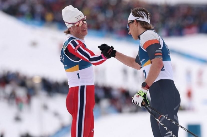 Савелий Коростелёв и Йоханнес Клебо