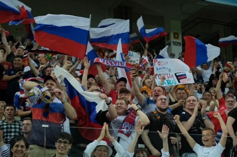 Матч сборной России по футболу