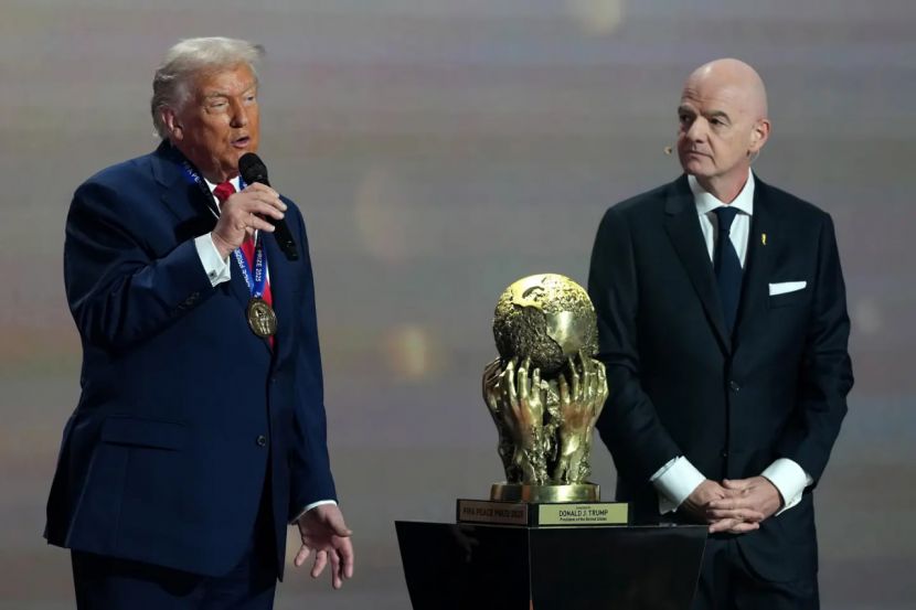 Джанни Инфантино и Дональд Трамп