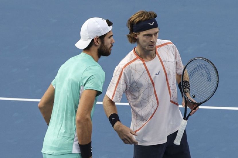 Андрей Рублёв и Карен Хачанов