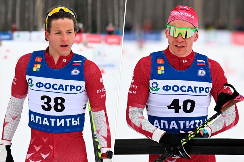 Савелий Коростелёв и Александр Большунов