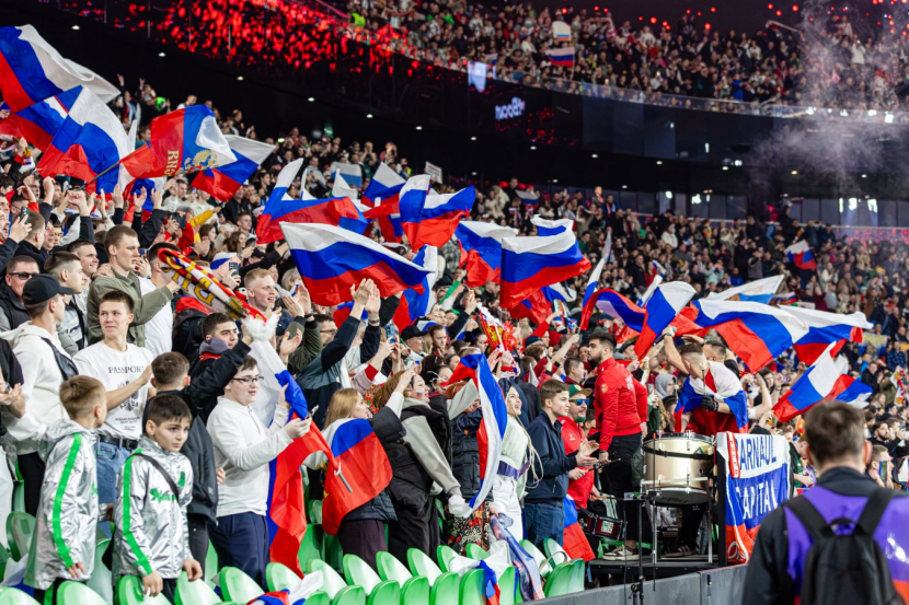 Болельщики сборной России