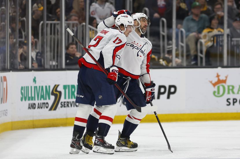 Александр Овечкин и Дилан Строум