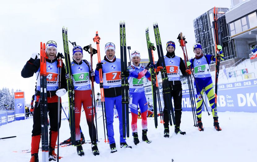 Сборные России, Австрии и Украины