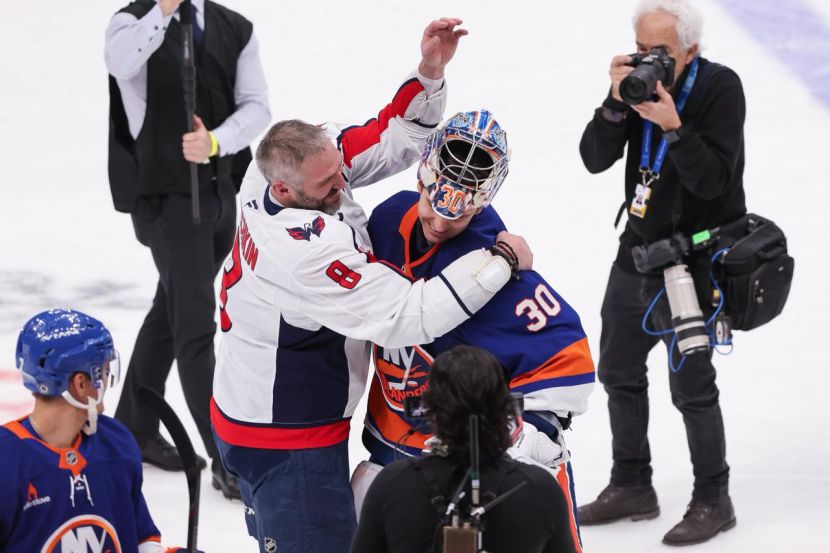 Александр Овечкин и Илья Сорокин