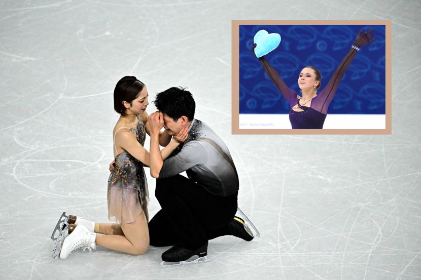 Камила Валиева, Рику Миура и Рюити Кихара