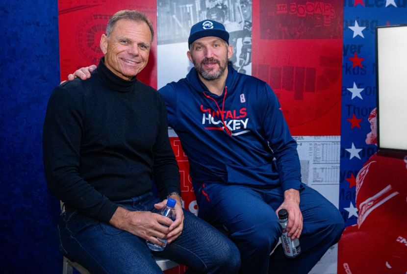 Александр Овечкин и Майк Гартнер