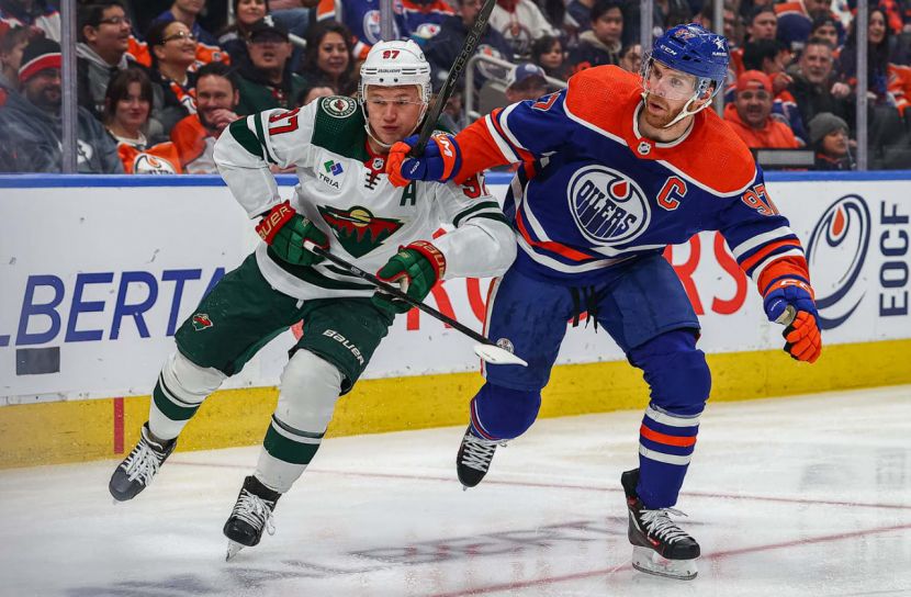 Кирилл Капризов и Коннор Макдэвид