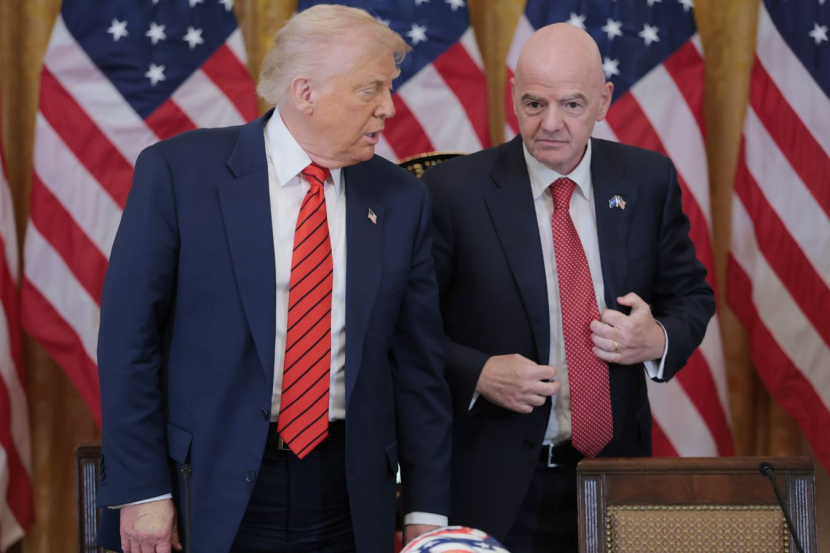 Трамп и Инфантино