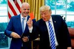 Джанни Инфантино и Дональд Трамп