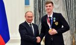 Максим Храмцов и Владимир Путин