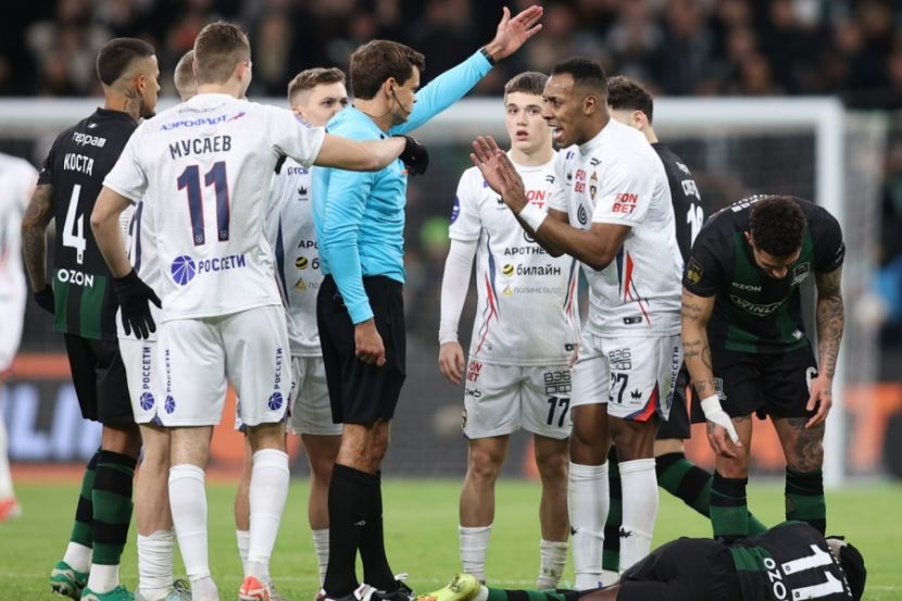 Эпизод матча "Краснодар" – ЦСКА