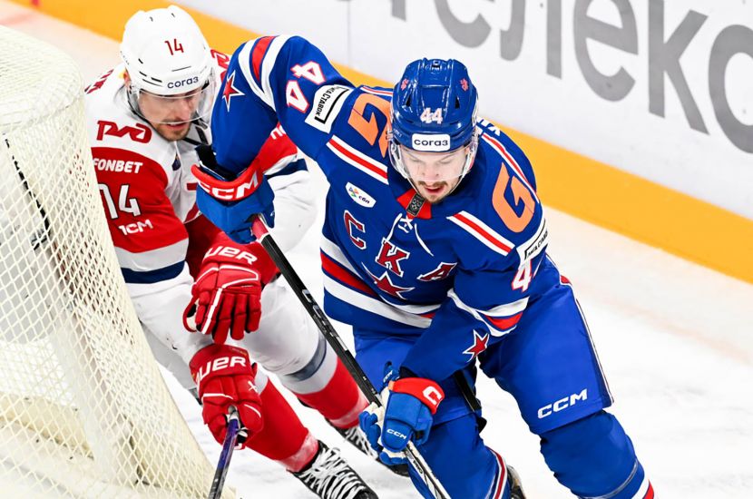 Рикард Пакник в матче со СКА