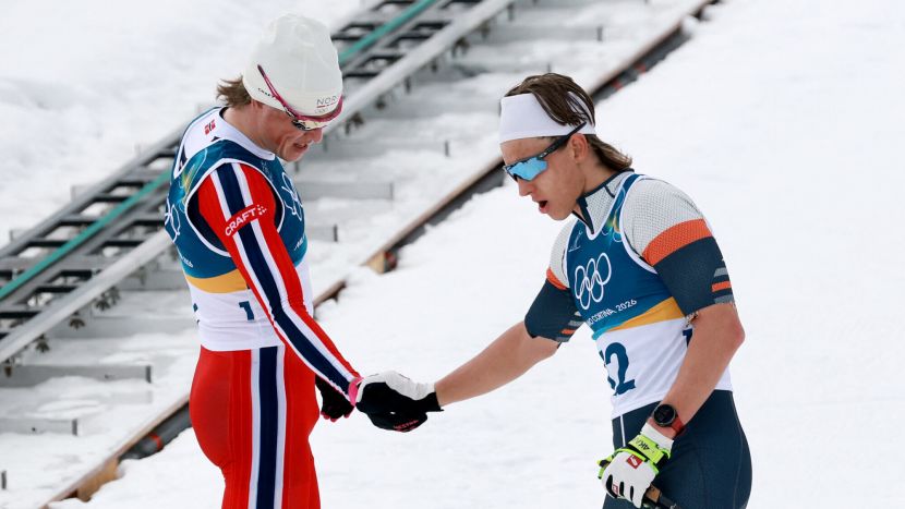 Савелий Коростелёв и Йоханнес Клебо