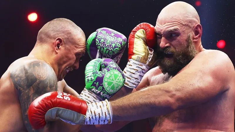 Тайсон Фьюри и Александр Усик