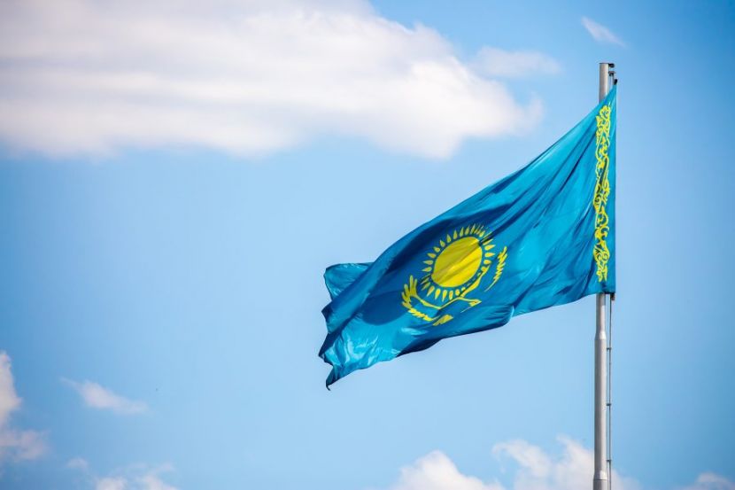 флаг Казахстана