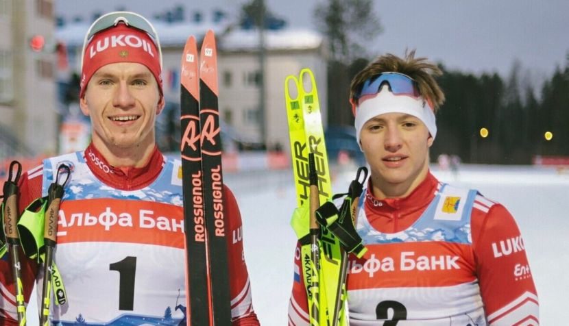 Александр Большунов и Савелий Коростелёв