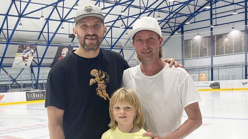 Овечкин и Плющенко